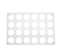 Pwshymi Support de Dosettes de café pour 24 Dosettes, Plateau de Rangement en Acrylique Transparent Durable pour Cuisine, Bureau, Design Moderne pour la Maison, le Bureau, le Comptoir de Cuisine (4