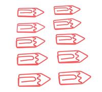 Pwshymi Trombones en Forme de Style Mignon, Légers, Portables, pour le Bureau, pour la Classification des Documents, 100 Pièces, Matériau Métallique
