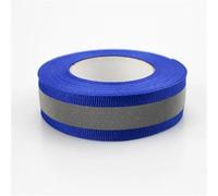 PXAMORTEL bande réfléchissante pour vêtements, Ruban réfléchissant en tissu multicolore 20 mm x 10 mm à coudre, 10 mètres(Blue)