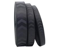 PXAMORTEL bande réfléchissante pour vêtements, Sangle réfléchissante noire arc-en-ciel, largeur 2-3,8 cm, longueur 5-43 m(2cmx43.0meters)