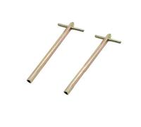 PXAMORTEL Clé triangulaire pour porte d'ascenseur ascenseur triangulaire for raccord de conditionnement 100mm-500mm, 1 ou 2 pièces(2pcsx100mm)