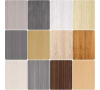 PXAMORTEL Papier peint effet bois à décoller et coller Film imperméable autocollant effet bois multicolore 60/90/120x300 cm(Holzfolie 010,90 x 300 cm)