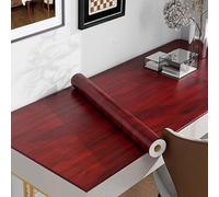 PXAMORTEL Papier peint effet bois à décoller et coller Tailles multiples multicolores d'aspect en bois d'aluminium de meubles de PVC de preuve de l'eau auto-adhésive(Holzfolie 011,120 x 300 cm)