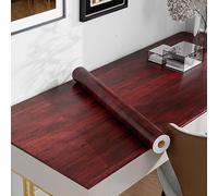 PXAMORTEL Papier peint effet bois à décoller et coller Tailles multiples multicolores d'aspect en bois d'aluminium de meubles de PVC de preuve de l'eau auto-adhésive(Holzfolie 007,90 x 300 cm)