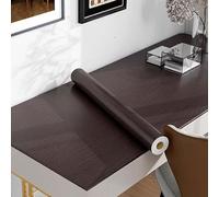 PXAMORTEL Papier peint effet bois à décoller et coller Tailles multiples multicolores d'aspect en bois d'aluminium de meubles de PVC de preuve de l'eau auto-adhésive(Holzfolie 005,90 x 300 cm)