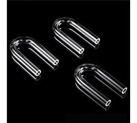 PXAMORTEL Raccords pour Tubes Transparents en Acrylique, Lot de 5 Tubes acryliques Transparents en U de 120 mm, 170 mm et 108 mm(20mm)