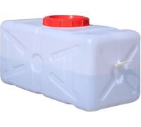 PXAMORTEL Réservoir d'eau Potable carré, Conteneurs de Stockage d'eau en Plastique PEHD sans BPA, capacités Multiples de 25 à 200 L, for Camping en Plein air et Voyage(75l)