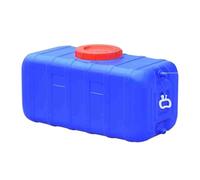 PXAMORTEL Réservoir d'eau Potable carré, Réservoir d'eau extérieur rectangulaire en Plastique avec Couvercle, Multicolore, Plusieurs Tailles, PEHD(Blue,340L)