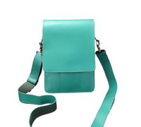 PXAMORTEL Sac de Coiffure 1 pièce en Cuir PU for Ciseaux à Cheveux, Sac à Pinces, étui for Ciseaux de Coiffure, étui avec Ceinture, Sac de barbier(Lake Blue)