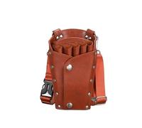 PXAMORTEL Sac de Coiffure, étui à Ciseaux for Cheveux, Pochette avec bandoulière for coiffeurs, barbier, Ciseaux en Cuir PU, étui à Outils de Coiffure, Sac de barbier(Color 7)