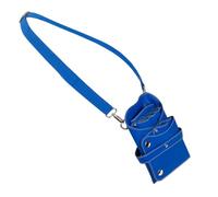 PXAMORTEL Sac de Coiffure, Pochette for Ciseaux avec Ceinture réglable, étui Portable for Ciseaux de barbier, Sac for Outils de barbier, étui for Ciseaux for Coiffeur(Blue)