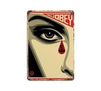 PXFJHGLKN Follow The PosterWall Decor Art Metal Tin Poster Modern Bar Decorations30 x 20 cm
