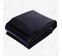 Pxkmouy 3x9.5m Bâche pour Bassin Durable Extérieur, Jardin Bâche D'étang Protection Solaire, HDPE Noir Bâche pour Étang pour Bassin De Poissons/Réserve d'eau L'aquaculture/Terrain De Golf