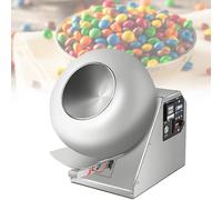PxkVrin Machine électrique d'enrobage de Sucre et de Polissage de Chocolat, Machine de séchage et d'enrobage de Boules de Sucre, capacité de 1 à 3 kg, pour Boules de Sucre.