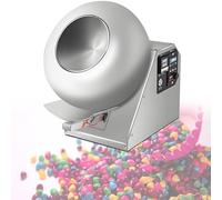 PxkVrin Machine électrique d'enrobage de Sucre et de Polissage de Chocolat, Machine d'enrobage et de Polissage de Chocolat de 2 à 5 kg/h, pour la Fabrication de Bonbons à Domicile.