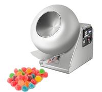 PxkVrin Petite Machine Commerciale Miniature à enrober Le Chocolat, Machine à sucrer, avec séchage Automatique, pour confiseries et tablettes.