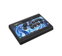PXN 008 Stick Arcade - Contrôleur d'Arcade de Combat avec Joystick circulaire à 360° et Fonction Turbo - Manette de Jeu d'Arcade pour PC, PS3, PS4, Xbox et Switch