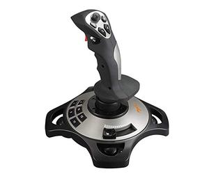 PXN - 2113 Clé USB Flight Stick PC Joystick Simulateur Manette de jeu filaire pour jeux de simulation de e vol, 4 axes avancés, 8 voies HAT Switch, pour Windows XP/Vista/7/8/10