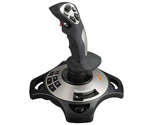 PXN 2113PRO Manette de jeu USB pour simulateur de vol | Avec fonction de vibration et contrôle de l'accélérateur, manette de jeu USB pour PC Windows