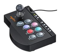 PXN Fighting Arcade Game Controller Joystick Rocker, Compatible avec PS3, PS4, Xbox One, Nintendo Switch, Windows PC - 0082