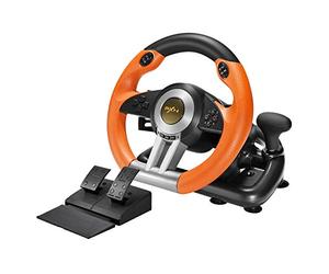 PXN V3II PC Racing Wheel, USB Car Race Sim Game PC Steering Wheel with Pedals for Windows PC/PS3/PS4/Nintendo Switch/Xbox One/Xbox Series X/S