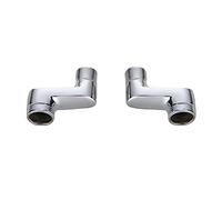 PXQCHAVLN Adaptateur de Robinet de Douche Bras oscillants réglables G3/4 à G1/2 Adaptateur de Douche for Robinet de Baignoire avec inverseur Griffe Robinet de Baignoire sur Pied for Cuisine, Chrome B