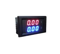 PXQCHAVLN Capteur CC 0-100 V, transformateur CC 20 A, voltmètre/ampèremètre numérique à LED, Panneau de Mesure de Tension.(Red-Red)