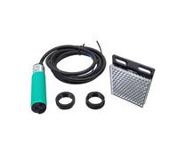 PXQCHAVLN E3F-R2N1 Interrupteur photoélectrique réfléchissant NPN PNP DC5-36 V Portée de détection 2 m Capteur Infrarouge réglable NK/N2/P1/P2/Y1/Y2(E3f-r2p2)