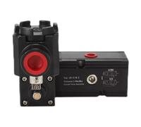 PXQCHAVLN Électrovanne antidéflagrante G1/4" AC220V DC24V AC110V en Alliage d'aluminium et Acier Inoxydable 316(DC24)
