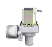 PXQCHAVLN Électrovanne motorisée en Plastique, Fontaine à Boire, Machine à Laver, électrovanne 24 Heures de Travail continu 12V 24V 220V 1 pièces(Normally Closed,AC220V)