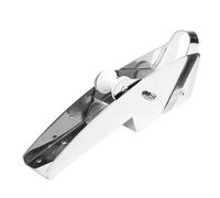 PxQuerantic 316 Stainless Steel Hinged Bow Anchor Roller, Self Launching Boat Bow Anchor Roller Bracket, Heavy Duty Marine Grade with Smooth Pivot Design for Yachts and Sailboats