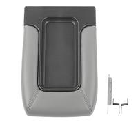 PxQuerantic Coussin de couvercle de boîte d'accoudoir de console centrale 19127366, coussin d'accoudoir en cuir pour //, conception de plateau de rangement avec support et ressort,