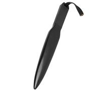 PxQuerantic Dog Break Stick, Dog Bite Training Stick Chew Toy, Nylon Rubber Crowbar for Small Medium Dogs with Black Lanyard, Emergency Mouth Control Tool for Backyard Garden Use (Poignée Noire)