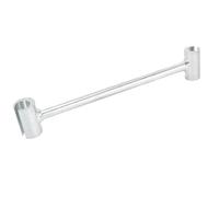 PxQuerantic Outil de réglage du jeu des charnières ouble extrémité pour charnières avec douille en acier allié de 14 mm et 19 mm, destinée à la réparation des charnières de porte,