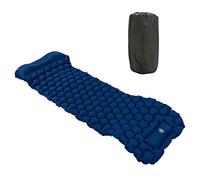 PxQuerantic Tapis de Couchage de Camping, Matelas Gonflable pour Tente et hamac, Coussin d’air léger en Nylon 40D avec Valve à Double Sens, Tapis de Couchage Isolant R-Value 1,3 pour la (Bleu Marine)