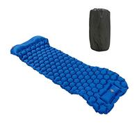 PxQuerantic Tapis de Couchage de Camping, Matelas Gonflable pour Tente et hamac, Coussin d’air léger en Nylon 40D avec Valve à Double Sens, Tapis de Couchage Isolant R-Value 1,3 pour la (Bleue)
