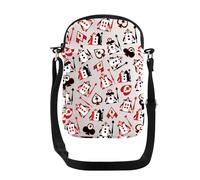 PXTIDY Sac à bandoulière Alice Gift Wonderland Party Soldats de la Reine des soldats - Sac à bandoulière - Motif contes de fées, beige, Small