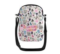 PXTIDY Sac à bandoulière Chronic Illness Warrior Fibromyalgie Cuillère Cadeaux Théorie Sac Messenger Sac Cuillère Cadeau Guerrier, beige, Small