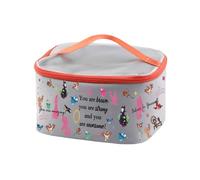 PXTIDY Trousse de maquillage Princesse Aurore endormie Princesse Dormir Beauté Cartoon Maquillage Sac Cadeau Aurore Princesse, beige, One_Size