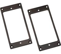 Pxyelec Lot de 2 bagues de micro Humbucker en métal pour guitare électrique Noir