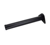 Pxzybd Pieds De Table Metal,1 Pieds De Meubles Réglables,Pied De Tabouret De Bar Interchangeables,Pieds De Remplacement pour Meubles À Monter Soi-même,Noir/Blanc/Argent,avec Vis,Black-20cm(7.9in)