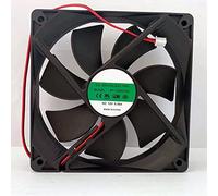 PY-1225H12S DC Fan DC12V 0.35A 120mm L×120mm W×25mm H 2-Wire Cooling Fan