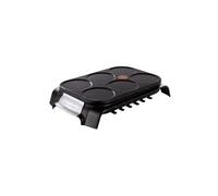 Tefal Crêpière électrique Crep Party PY558813 – 6 empreintes, antiadhésive, Thermospot – Noir/Inox