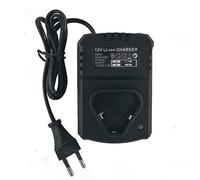 Pyanegn Chargeur de Perceuse éLectrique 12V Chargeur de Batterie au Lithium Chargeur Li-Ion 110-240V pour Perceuse au Lithium/Clé éLectrique Prise Ue