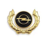 PYANL Auto Emblème pour Opel Astra L Sports Tourer 2022-2023, Logo Emblèmes Badge Autocollant Avant Grille Capot Arrière Tronc 3D Remplacement Insigne de Logo Auto Décoration Accessoires,A