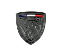 PYANL Auto Emblème pour Peugeot 2008 2023, Logo Emblèmes Badge Autocollant Avant Grille Capot Arrière Tronc 3D Remplacement Insigne de Logo Auto Décoration Accessoires,I