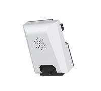 Pyatofly Connecteur d'alimentation 16 broches (12 + 4 broches) ATX3.0 12 VHPWR 450 W Carte graphique GPU Adaptateur 90 degrés pour RTX4090 Installation facile Blanc STD