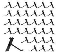 PYBTOOL Lot de 40 crochets de suspension de panneau de grille de 10,2 cm pour l'organisation de la vente au détail, la maison et l'espace de travail, des présentoirs et des solutions de rangement