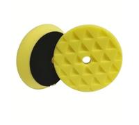 PYBYCEGNZK Cutter D'essuie-Glace pour Roue Polisseuse Tampon DA/RO/GA | Polissage Tampon D'éponge Polissage Voiture Triangle Concave 7 Pouces Enlève Des Rayures(Yellow 2pcs)