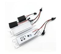 PYBYCEGNZK Lampe Plaque Immatriculation Pour Alfa Pour Romeo 147 156 159 166 Pour Giulietta Type 940 Pour MiTo GT 2 Pièces Canbus Éclairage De Plaque D'immatriculation LED